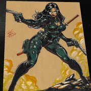 Baroness G.I. Joe - Marvel art print by Keyeske