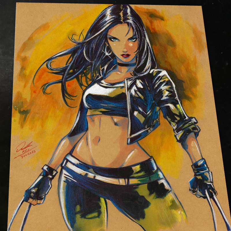 X-23 X-Men art print by Keyeske