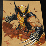Wolverine X-Men Art Print Signed 8.5x11 | Art by Keyeske