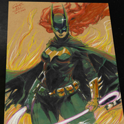 Batgirl - Marvel art print by Keyeske