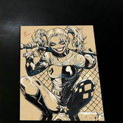Harley Quinn Print - Marvel art print by Keyeske