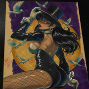 Zatanna - Marvel art print by Keyeske