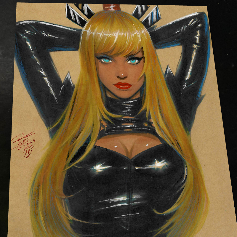 Magik X-Men Art Print Signed 8.5x11 | Art by Keyeske