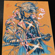 Gambit X-Men art print by Keyeske