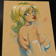 Holli Would Cool World art print by Keyeske