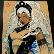 Storm X-Men Art Print Signed 8.5x11 | Art by Keyeske