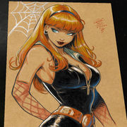 Gwen Stacy Art Print Signed 8.5x11 | Art by Keyeske
