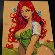 Poison Ivy - Marvel art print by Keyeske