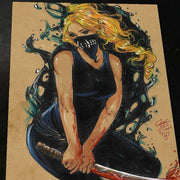 Erica Slaughter art print by Keyeske