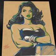 She Hulk - Marvel art print by Keyeske