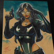 Baroness G.I. Joe - Marvel art print by Keyeske
