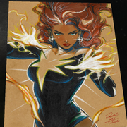 Jean Grey - X-Men art print by Keyeske