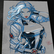 Rogue X-Men Art Print Signed 8.5x11 | Art by Keyeske