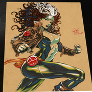 Rogue X-Men art print by Keyeske