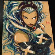 Storm X-Men Art Print Signed 8.5x11 | Art by Keyeske
