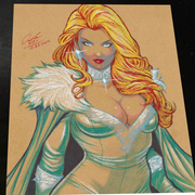 Emma Frost X-Men art print by Keyeske