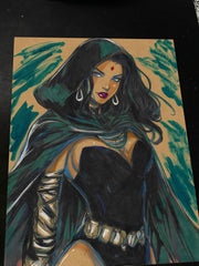 Raven - DC Comics art print by Keyeske