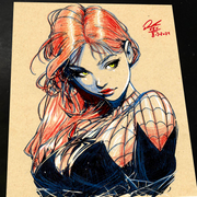 Mary Jane Watson - Marvel art print by Keyeske