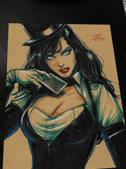 Zatanna - Marvel art print by Keyeske