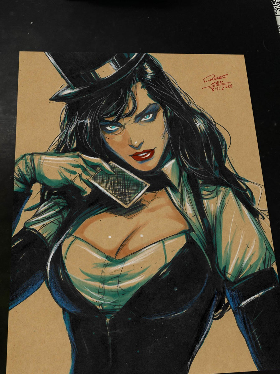 Zatanna - Marvel art print by Keyeske