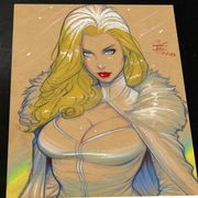 Emma Frost X-Men art print by Keyeske