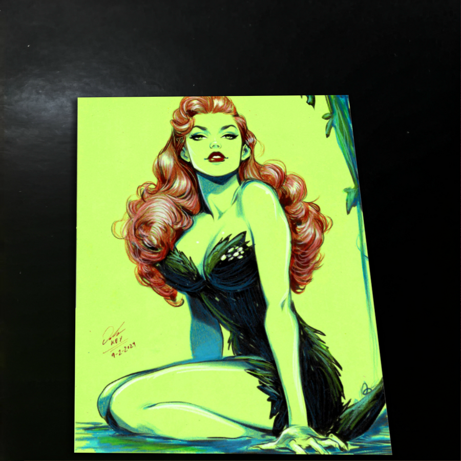 Poison Ivy - Marvel art print by Keyeske