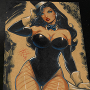 Zatanna Art Print Signed 8.5x11 | Art by Keyeske