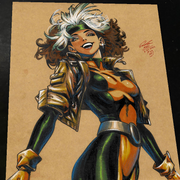 Rogue X-Men Art Print Signed 8.5x11 | Art by Keyeske