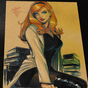 Gwen Stacy Art Print Signed 8.5x11 | Art by Keyeske