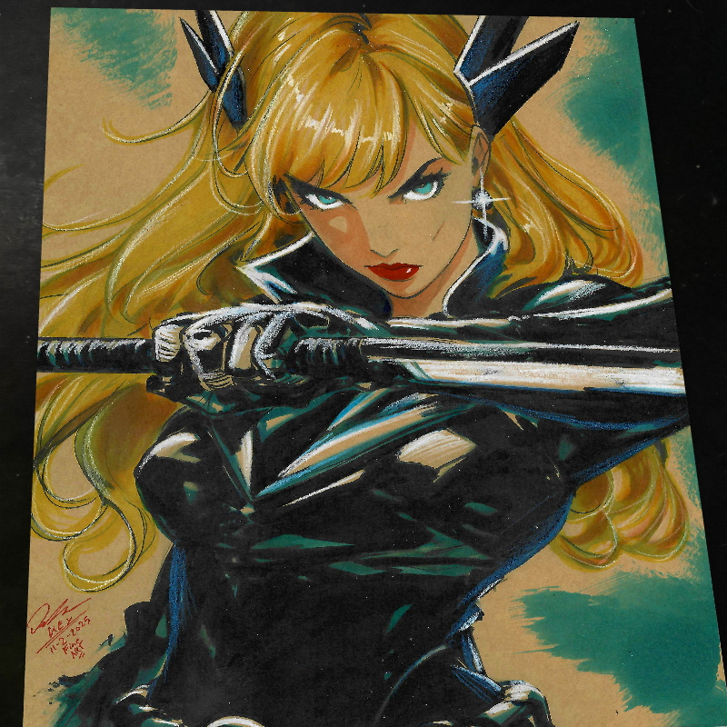 Magik X-Men art print by Keyeske