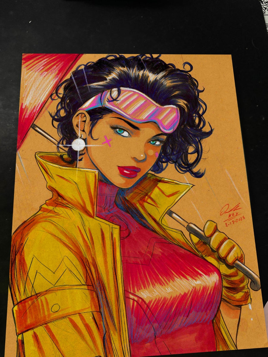 Jubilee X-Men art print by Keyeske