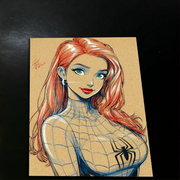 Mary Jane Watson - Marvel art print by Keyeske