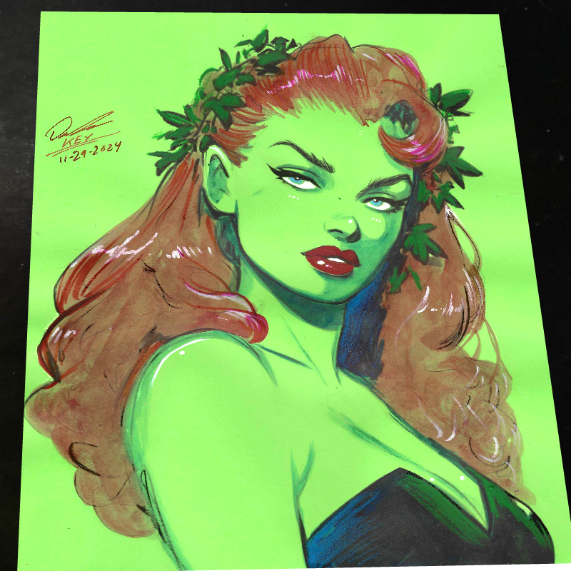 Poison Ivy - Marvel art print by Keyeske