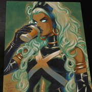 Storm X-Men Art Print Signed 8.5x11 | Art by Keyeske
