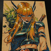 Magik X-Men art print by Keyeske