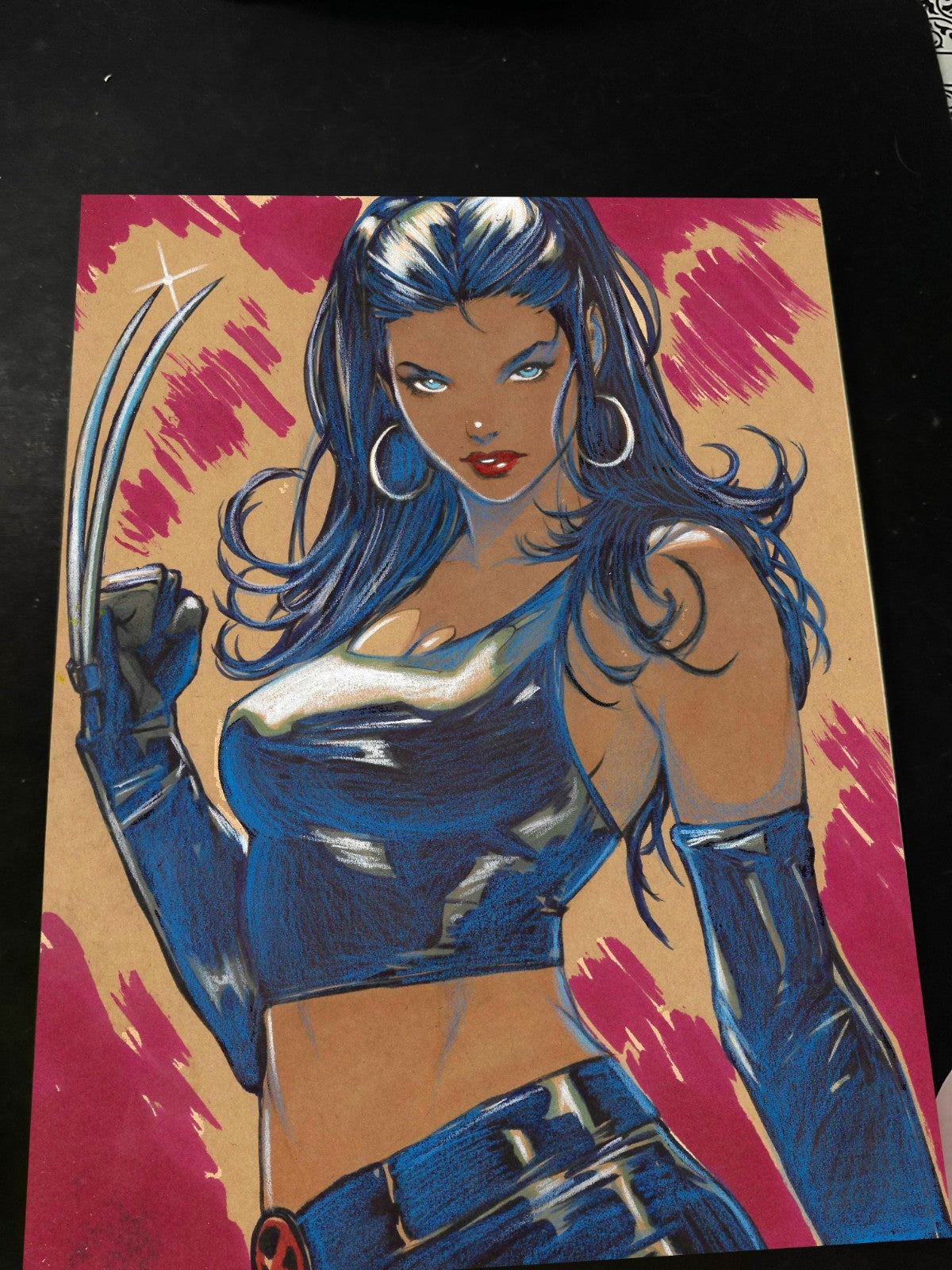 X-23 X-Men Art Print Signed 8.5x11 | Art by Keyeske