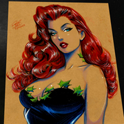 Poison Ivy - Marvel art print by Keyeske
