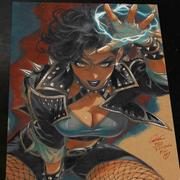 Zatanna Art Print Signed 8.5x11 | Art by Keyeske