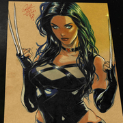 X-23 X-Men Art Print Signed 8.5x11 | Art by Keyeske