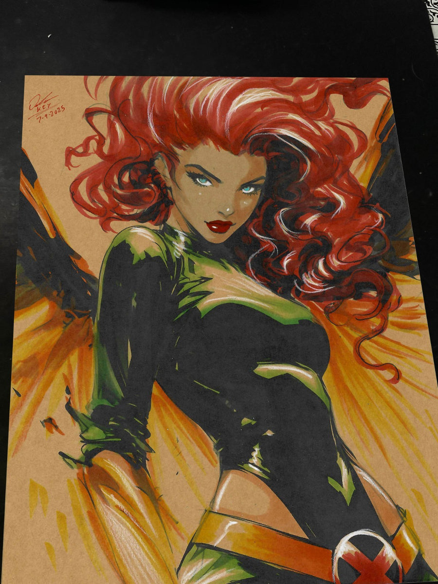Jean Grey - X-Men art print by Keyeske