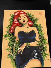 Poison Ivy - Marvel art print by Keyeske