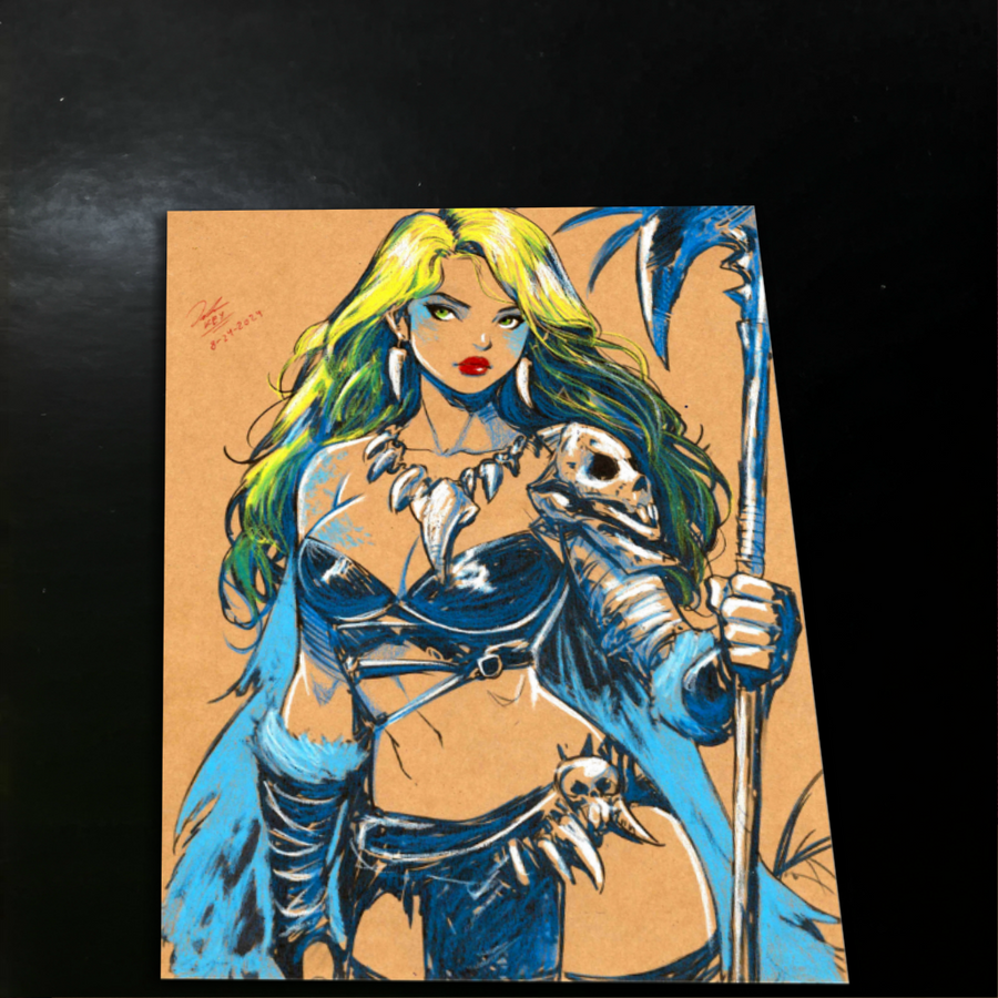 Shanna the She-Devil - Marvel art print by Keyeske