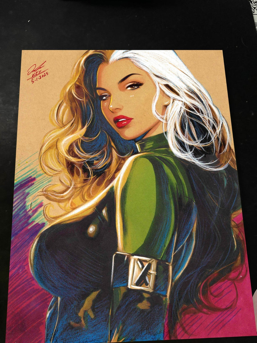 Rogue X-Men art print by Keyeske