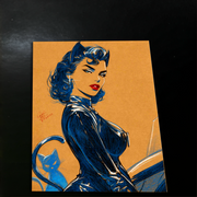 Catwoman - Marvel art print by Keyeske