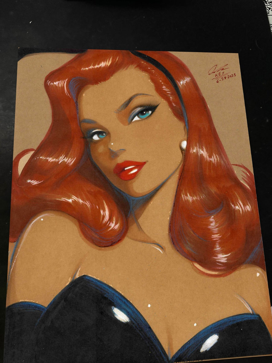 Jessica Rabbit art print by Keyeske