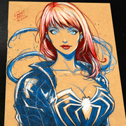 Mary Jane Watson - Marvel art print by Keyeske