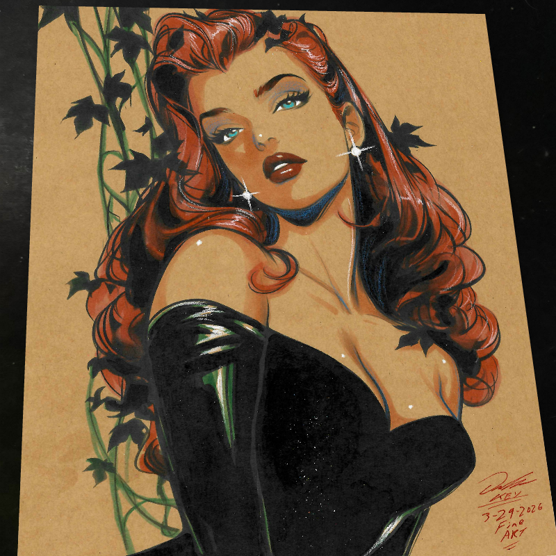 Poison Ivy - Marvel art print by Keyeske
