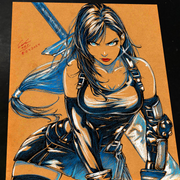 Tifa Lockhart Art Print 8.5x11 Art by Keyeske - Marvel art print by Keyeske