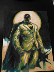 Batman - Marvel art print by Keyeske