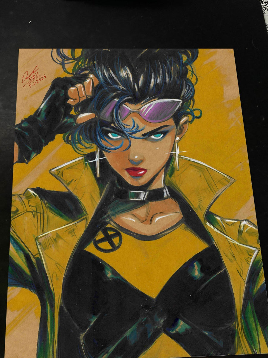 Jubilee X-Men art print by Keyeske